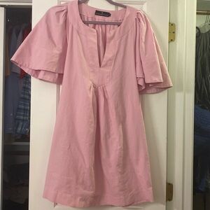 Lilac Finley Flutter Sleeve Dress Pomander Place